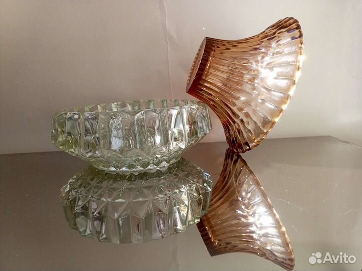 Ваза СССР конфетница пепельница винтаж ретро