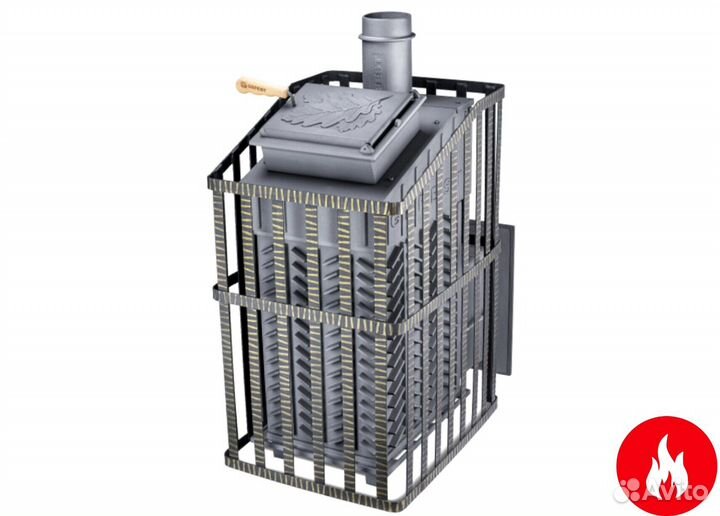 Печь для бани gfs зк 25 (п ураган)