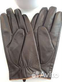 Перчатки кожаные новые