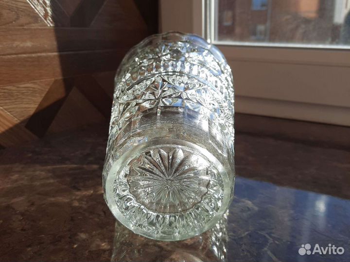 Ваза хрустальная времен СССР