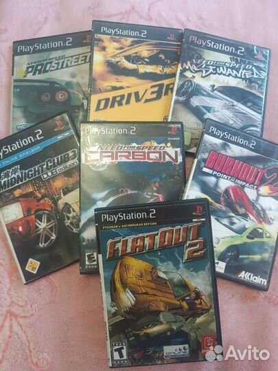 Продам диски на PS2