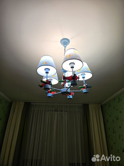 Люстра в детскую комнату