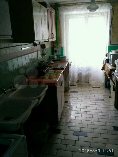 Комната 12 м² в 1-к., 3/5 эт.