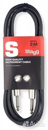 Гитарный шнур stagg SGC1,5DL