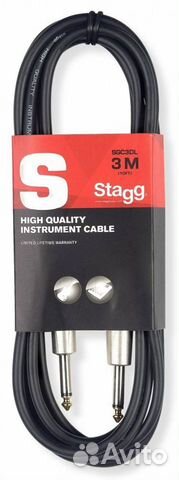 Гитарный шнур stagg SGC1,5DL