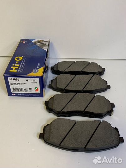 Колодки передние Santa Fe IV, Sorento III