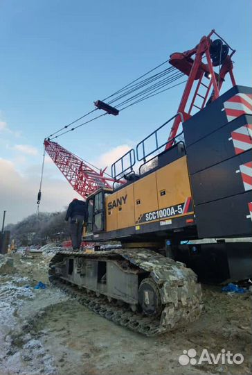 Гусеничный кран Sany SCC1000A, 2022