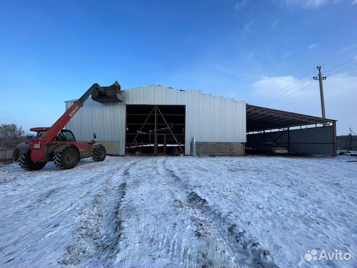 Строительство Ангаров Навесы