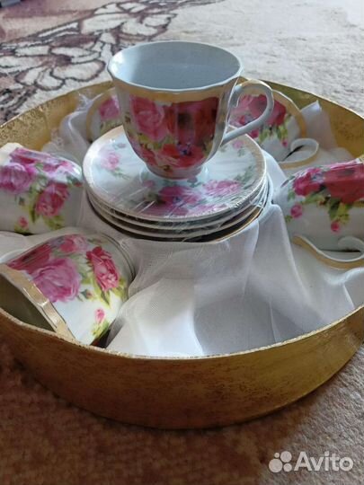 Чайный сервиз новый в коробке