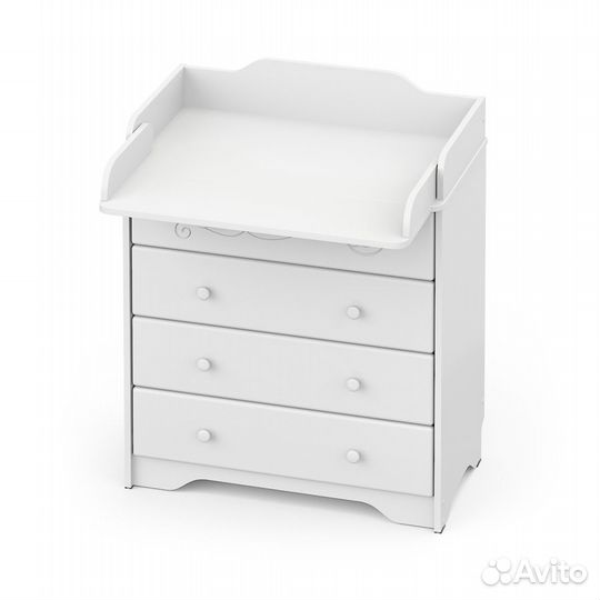 Комод пеленальный Айден белый