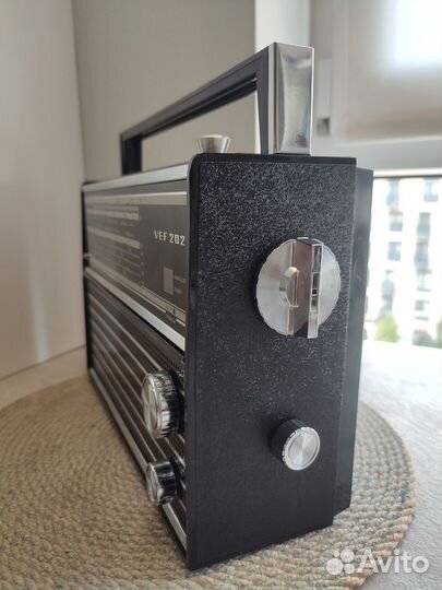 Радиоприемник vef 202 + состояние+ фм