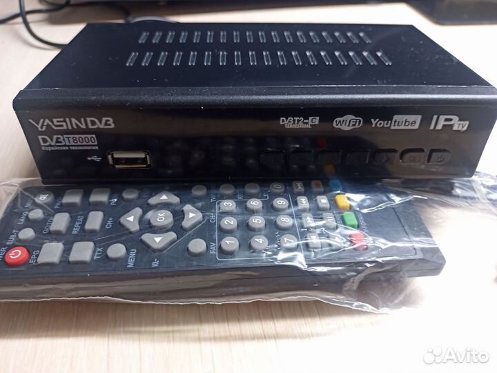 Тв тюнер для телевизора yasin t8000
