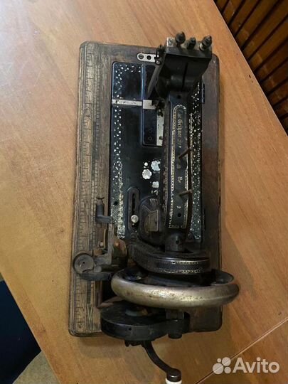 Швейная машинка gritzner винтаж