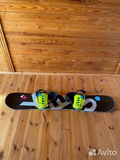 Продам сноуборд Yes с креплениями K2
