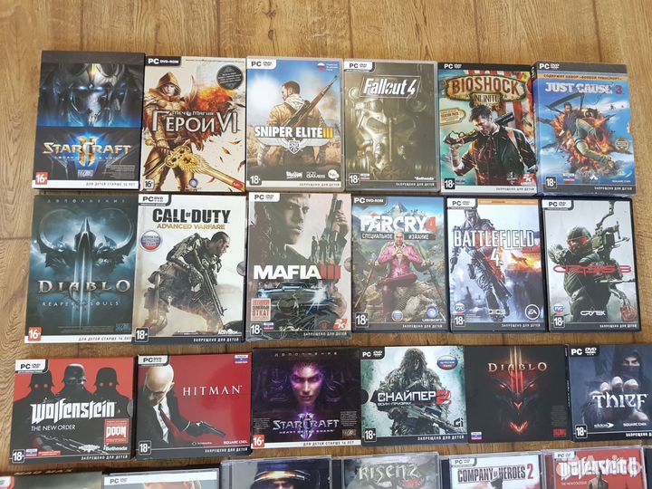 Игры для PC б/у