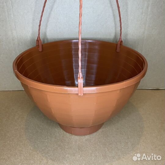 Кашпо подвесное 6 литров с поддоном