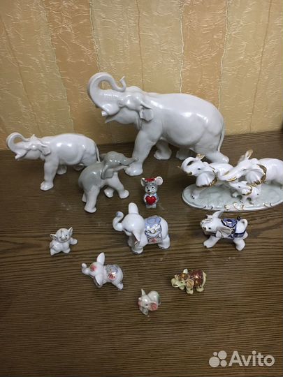 Статуэтка шкатулка слон