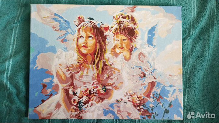 Картины по номерам раскрашенные