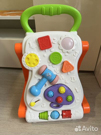 Развивающий стол ходунки каталка