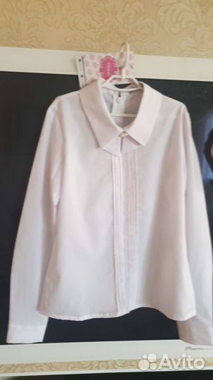 Шикарные школьные блузки новые Duwalli 134-140р