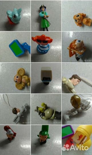 Киндер сюрприз разные игрушки и серии