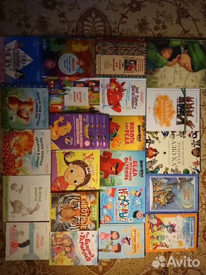 Развивающие детские книги, стихи, сказки, картонки
