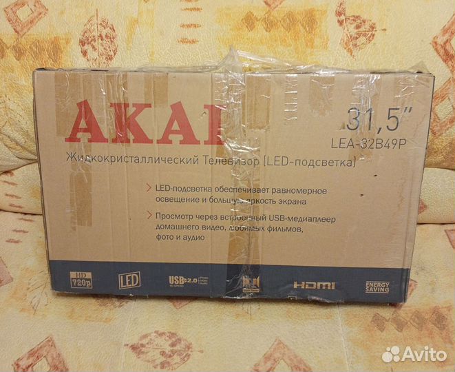 Телевизор akai lea-32b49p