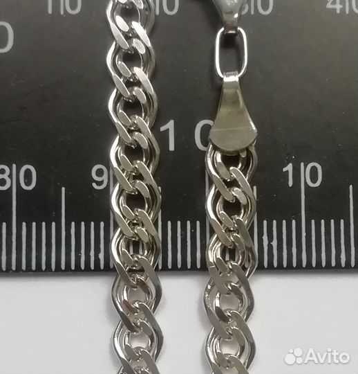 Серебряная цепочка 925 пробы, новая