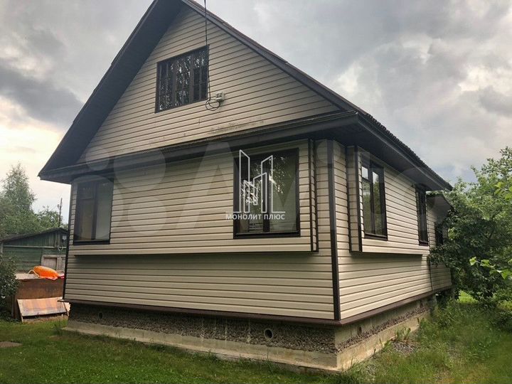 Дом 55 м² на участке 10 сот.