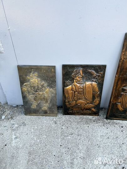 Чеканки панно СССР