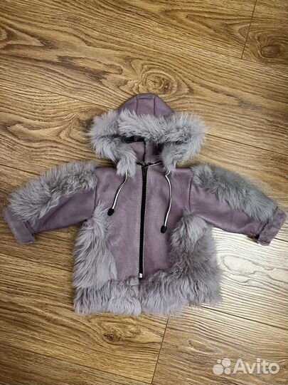 Дубленка детская 74