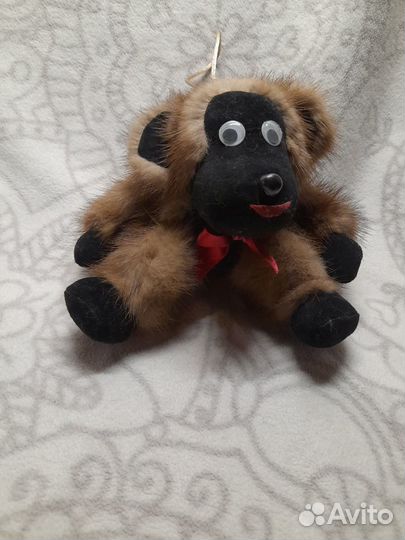 Мягкие игрушки из натурального меха