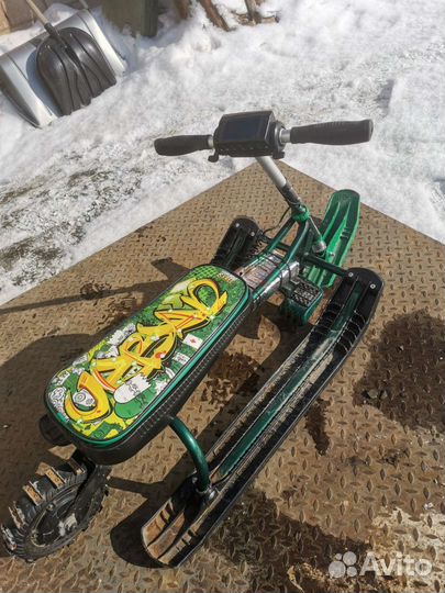 Электроснегокат детский