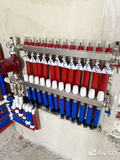 Водяной теплый пол радиаторы монтаж котельных