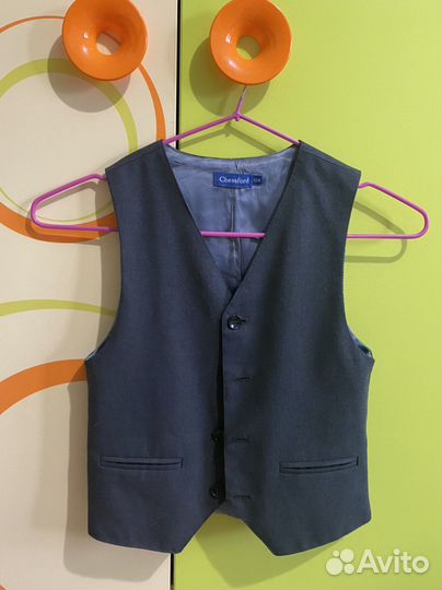 Школьная форма для мальчика серая