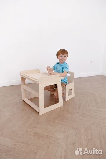 Растущая парта и стул для детей с доставкой