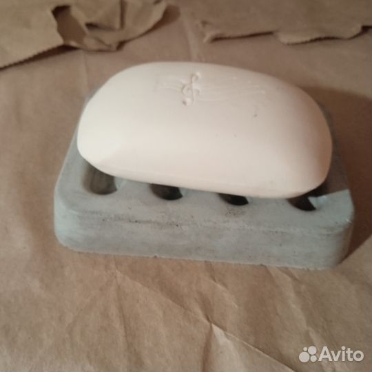 Мыльницы из бетона (ручная работа)