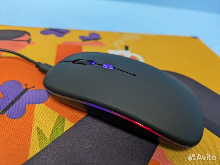 Мышка беспроводная Wireless перезаряжаемая