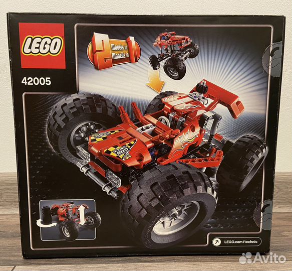 Lego Technic 42005 Монстрогрузовик