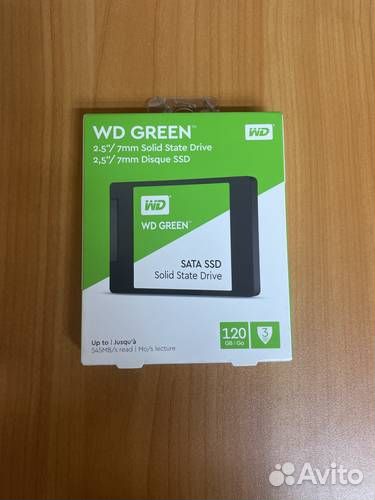 Твердотельный накопитель WD 120GB Green (WDS120G2G