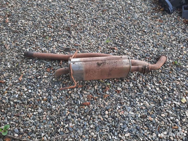 Глушитель опель астра н