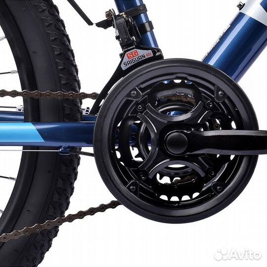 Велосипед 24 Rocket Aries 2.0, цвет синий, размер
