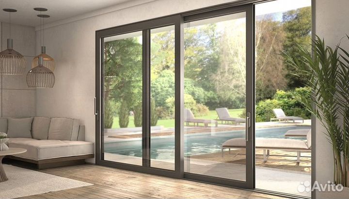 Остекление домов, остекление коттеджей