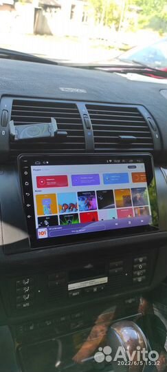 Магнитола на BMW е 53