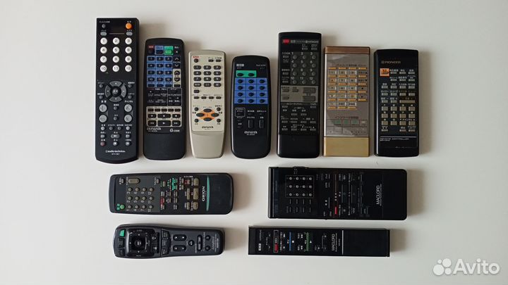 Пульты ду разные для TV/DVD/Video