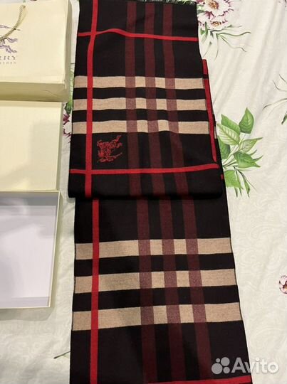 Шарф burberry оригинал