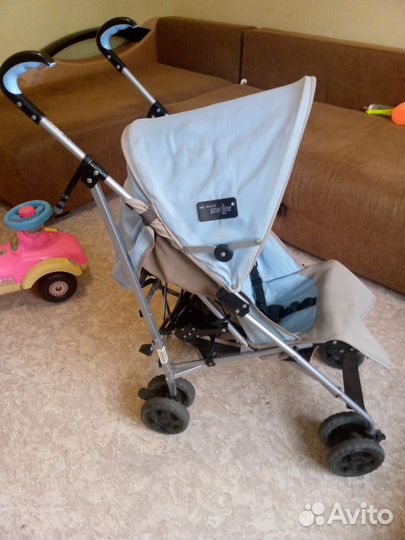 Прогулочная коляска трость бу