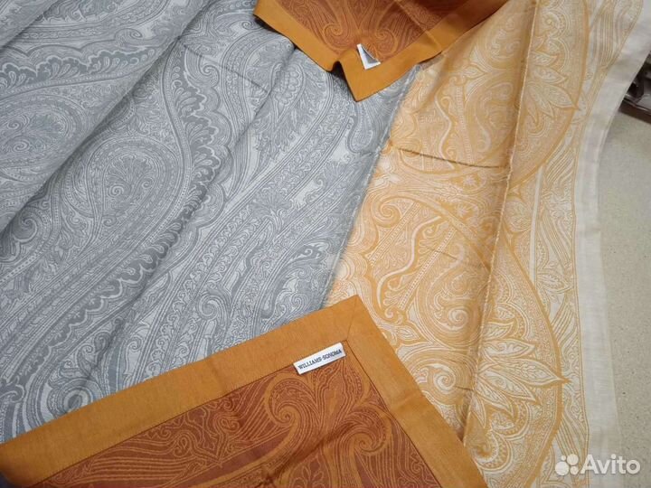 Скатерть жаккардовая льняная