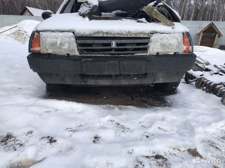 Перелний бампер ваз 2108