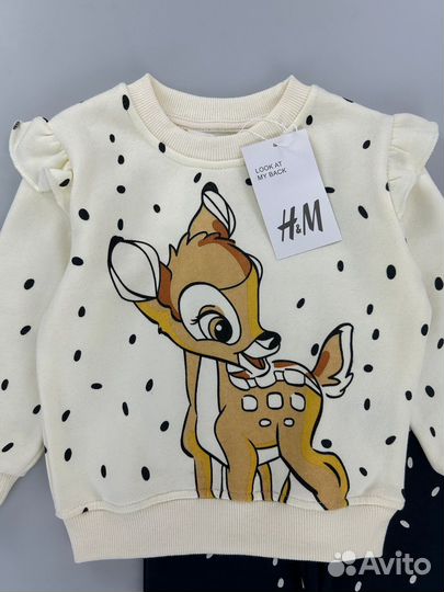 Костюм с начесом H&M 86-116 размер